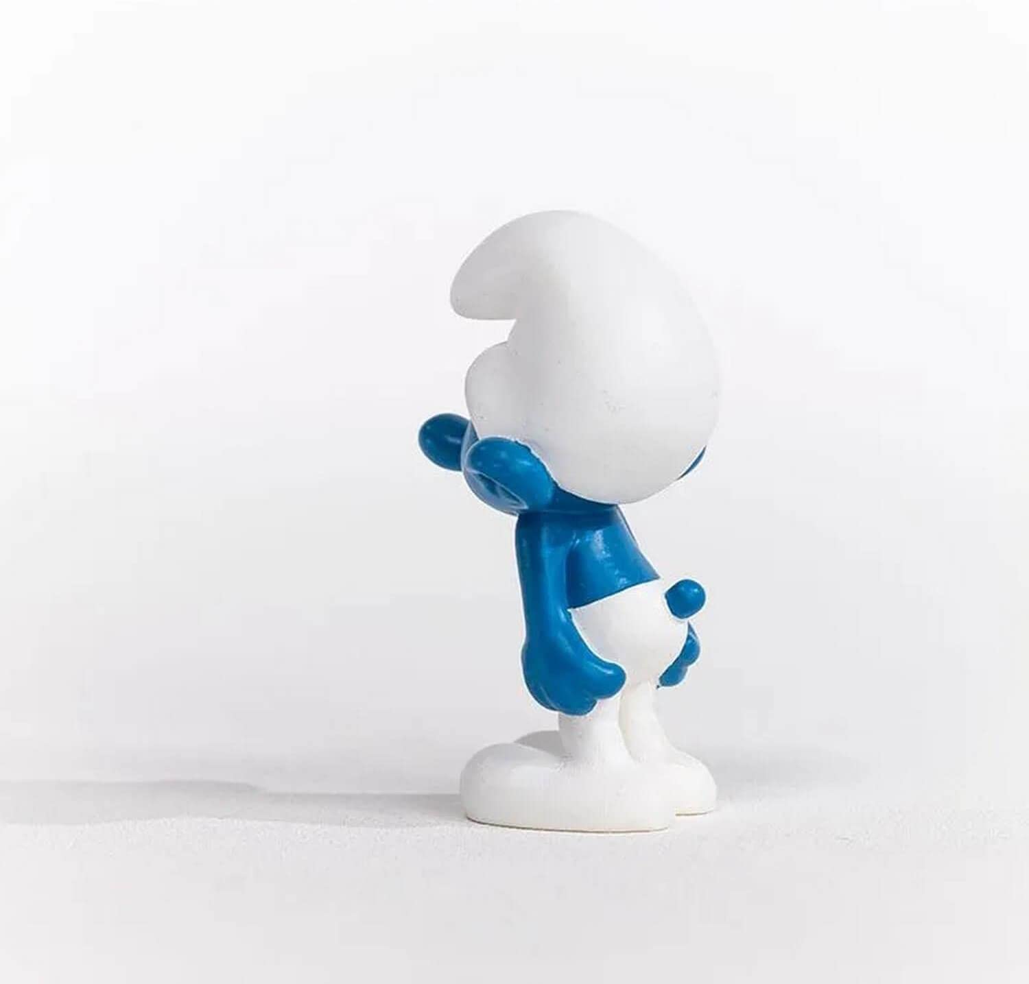 Figura Schleich Bebé Pitufo Con Sonajero Amarillo, Coleccionable Oficial De The Smurfs, Para Niños De 3 A 8 Años