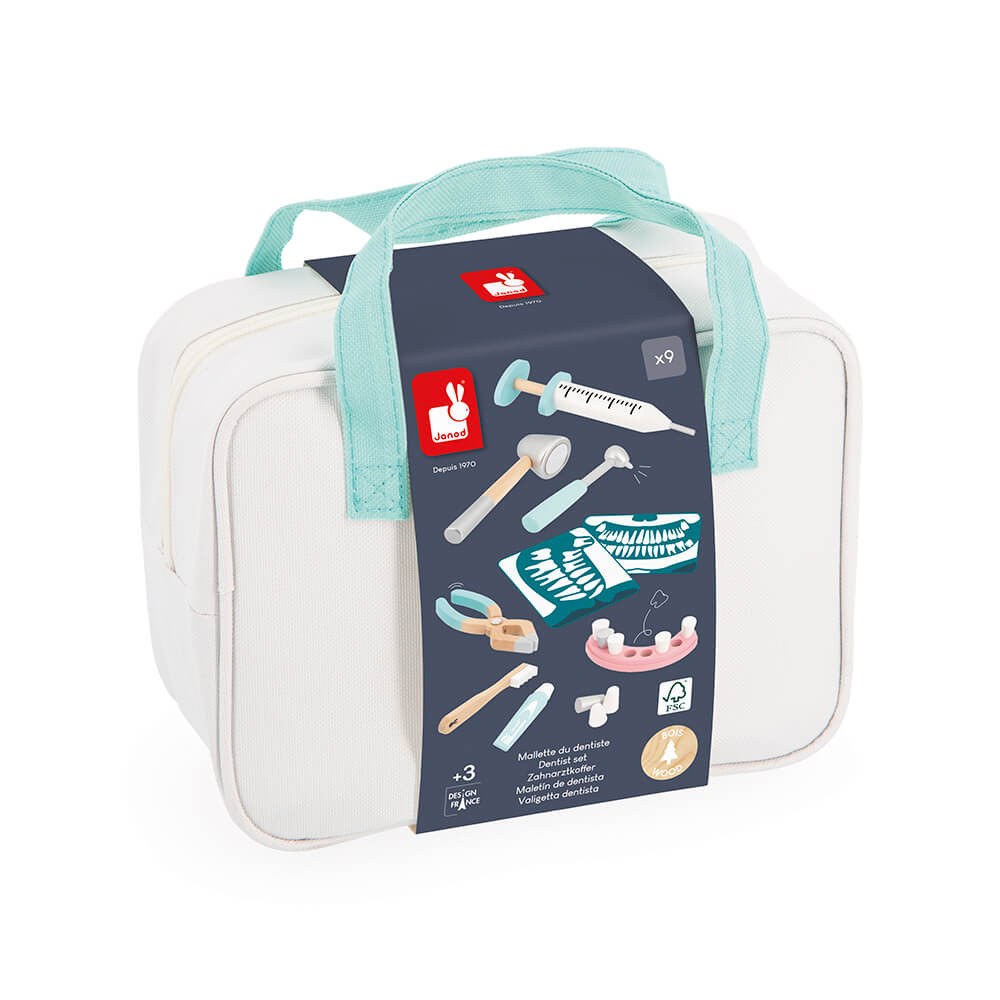 Maletín de dentista Janod Maletín de médico para niños