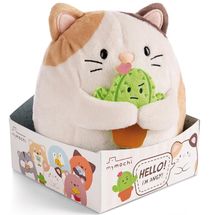 Peluche Gato Angy 16cm con cactus NI-61147 Nici 1