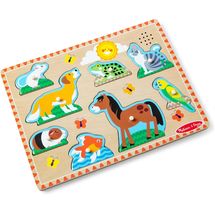 Puzzle de sonidos Mascotas MD00730 Melissa & Doug 1