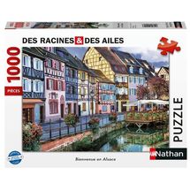 Puzzle Bienvenido a Alsacia 1000 piezas NA009023 Nathan 1