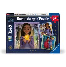 Puzzle Asha Disney Wish 3x49 pcs RAV-05702 Ravensburger 1