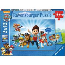 Puzzle Ryder and Paw Patrol 2x12 pcs RAV-07586 Ravensburger 1