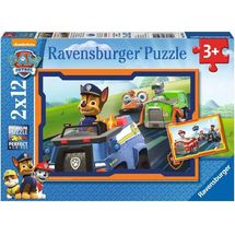 Puzzle Chase y la Paw Patrol 2x12 pcs RAV-07591 Ravensburger 1