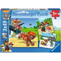 Puzzle Perros de la Paw Patrol 3x49 pcs RAV-09239 Ravensburger 1