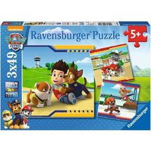 Puzzle Héroes de la Paw Patrol 3x49 pcs RAV-09369 Ravensburger 1
