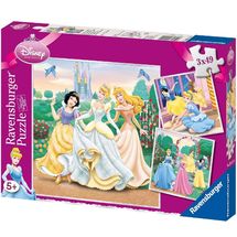 Puzzle Sueños de princesas de Disney 3x49 pcs RAV-09411 Ravensburger 1