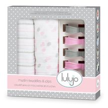 Pack de 2 pañales maxi + clips LLJ-121-009-001 Lulujo 1