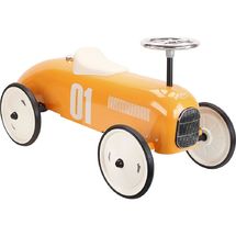 Correpasillos coche vintage naranja 76 x 38 x 40 cm V1045 Vilac 1