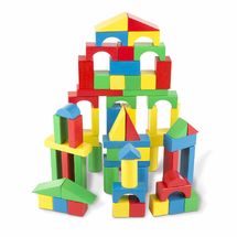 100 bloques de madera MD10481 Melissa & Doug 1