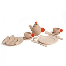 Juego de platos natural 16 pcs ER10678 Erzi 1