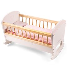 Cama de muñecas de madera blanca NCT10770 New Classic Toys 1