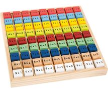 Tabla de multiplicar de colores LE11163 Small foot company 1