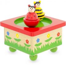 Caja de música de abejas y mariquitas UL1128 Ulysse 1