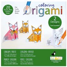 Coloring Origami - Zorro FR-11382 Fridolin 1