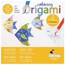 Coloring Origami - Pescado FR-11387 Fridolin 1