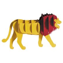 Modelo 3D de papel león FRI-11620 Fridolin 1