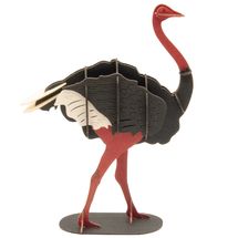 Modelo 3D de papel Avestruz FRI-11680 Fridolin 1