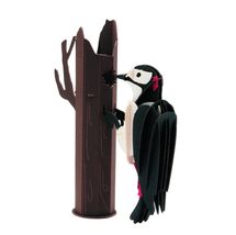 Modelo 3D de papel pájaro carpintero FRI-11687 Fridolin 1