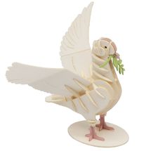 Modelo 3D de papel Paloma blanca FRI-11718 Fridolin 1