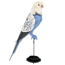 Modelo 3D de papel Periquito de color azul FRI-11733 Fridolin 1