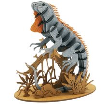 Modelo 3D de papel Lagarto FR-11744 Fridolin 1