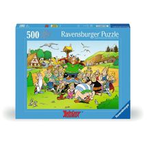 Puzzle El pueblo de Astérix 500 piezas RAV-120001386 Ravensburger 1