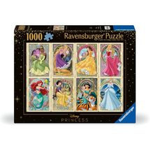 Puzzle Disney Princesses Art 1000 pzs RAV12000497 Ravensburger 1