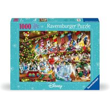 Puzzle Bolas de nieve Disney 1000 pzs RAV12000537 Ravensburger 1