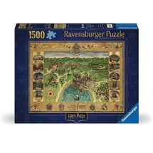 Puzzle Mapa de Hogwarts 1500 piezas RAV-12000720 Ravensburger 1