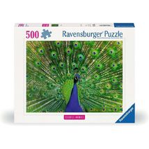 Puzzle Pavo real 500 pzs RAV12001332 Ravensburger 1
