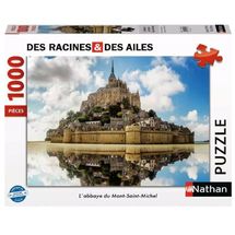 Puzzle Abadía del Monte Saint-Michel 1000 piezas N12001535 Nathan 1