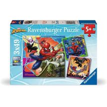 Puzzle Ataque especial de Spider-Man 3x49 pcs RAV-12004115 Ravensburger 1