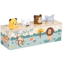 Juego de presionar con sonidos de animales Safari LE12757 Small Foot company 1