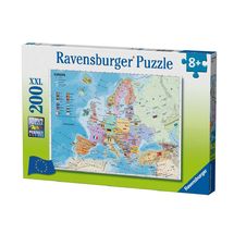 Puzzle Mapa de Europa 200 piezas RAV128419 Ravensburger 1