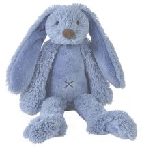 Peluche Lapin Richie bleu 38 cm HH132100 Happy Horse 1