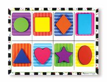 Puzzle de colores y formas MD13730 Melissa & Doug 1
