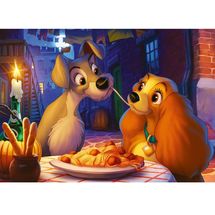 Puzzle La dama y el vagabundo 1000 piezas RAV13972 Ravensburger 1