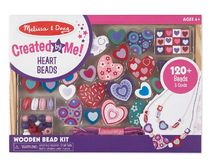 Juego de cuentas de madera Corazones pequeños MD14175 Melissa & Doug 1