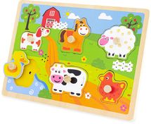 Puzzle sonoro granja musical UL1526 Ulysse 1