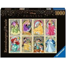 Puzzle Disney Princesses Art 1000 piezas RAV-16504 Ravensburger 1