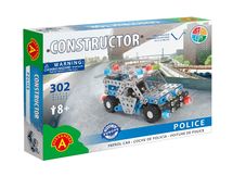 Constructor Police Patrol - Coche de policía AT-1657 Alexander Toys 1