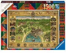 Mapa de Hogwarts Puzzle 1500 piezas RAV165995 Ravensburger 1