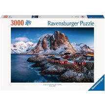 Puzzle Hamnoy Islas Lofoten 3000 piezas RAV17081 Ravensburger 1