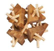 Palos y triángulo de bambú para rompecabezas RG-17160 Fridolin 1