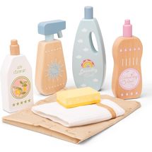 Conjunto de productos de limpieza de madera NCT18370 New Classic Toys 1