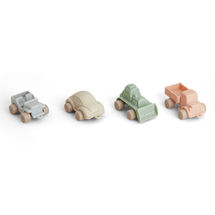 4 vehículos de bioplástico 9 cm V20-89040 Viking Toys 1