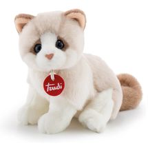 Peluche gato blanco y beige 20 cm TRU-20872 Trudi 1
