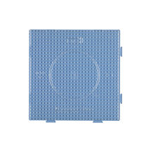 Ensamblaje de placa cuadrada Cuentas de plástico Midi transparentes HAMA-234TR Hama 1