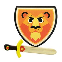Juego de escudo y espada de león V2962 Vilac 1